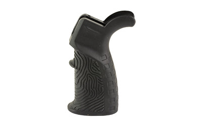 NcSTAR A2 Rubberized AR-15 Pistol Grip, Beavertail Design, Non-Slip Texture, Matte Black VG123
