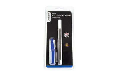 NcSTAR AR-15 Bolt Catch Lever Tool Set, Polymer Jig and Included Steel Punch, Black and Blue VTARBLCATCH