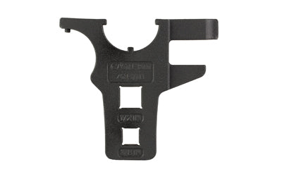 NcSTAR AR-15 Lower Pro Crows Foot Wrench, A2 Buffer Tube and Castle Nut, 1/2 and 3/8 Drive, Black VTARCFLWRPRO