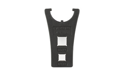 NcSTAR Steel AR-15 Castle Nut Crow Foot Wrench, 1/2 and 3/8 Drive, GI Spec, Black VTARCFLWR