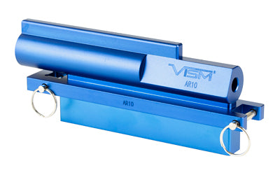 NcSTAR AR10 Receiver Vise Block, Aluminum Construction, Blue Anodized, .308 Compatible VTHAR10UVB