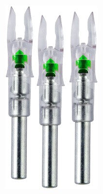 Nockturnal Green GT-Series Lighted Arrow Nocks 3 Per Pack