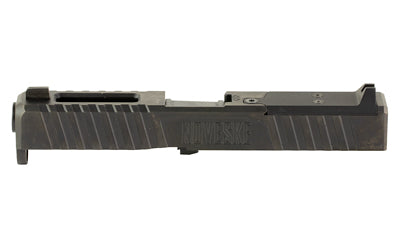 Noveske DM Slide Assembly, Glock 19 Gen 5, Standard Barrel, Black DLC, Optics Ready Kit