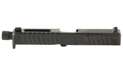 Noveske DM Slide Assembly, Glock 17 Gen 4, 1/2x28 Threaded Barrel, Black DLC, Optics Ready