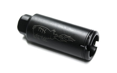 Noveske KX5 Muzzle Device Flash Suppressor, 7.62 NATO, 5/8x24, Slim Profile, Black Finish 5000520