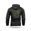 Nine Line American Camo Hooded Sweatshirt Black XL