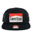 Nine Line American 7-Panel Richardson Trucker Hat Black