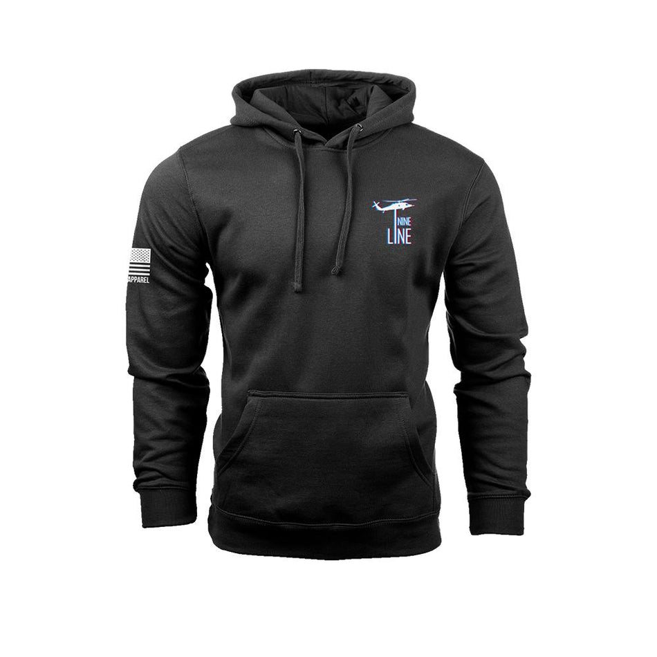 Nine Line Belt Fed Pullover Hoodie Black Small