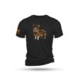 Nine Line Tactical Corgi Short Sleeve Shirt Charcoal Black Triblend L