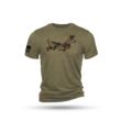 Nine Line Tactical Wiener Short Sleeve Shirt Olive Triblend L