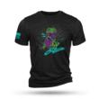 Nine Line T-Rex Short Sleeve Shirt Black Triblend L
