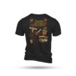 Nine Line Lotta Sap X-Mas Vacay Short Sleeve Shirt Charcoal Black 2XL