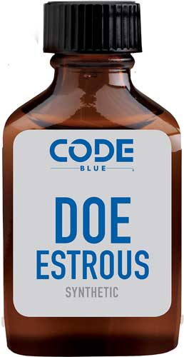 Code Blue 1 oz. Synthetic Doe Estrus Scent Deer Lure for Scrapes and Wicks