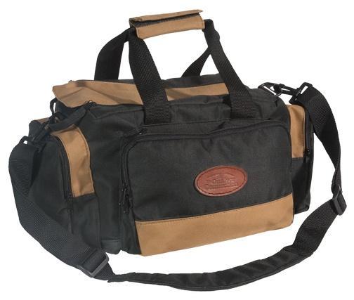 Outdoor Connection Deluxe Range Bag Black Tan Polyester