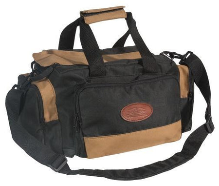 Outdoor Connection Deluxe Range Bag Black Tan Polyester