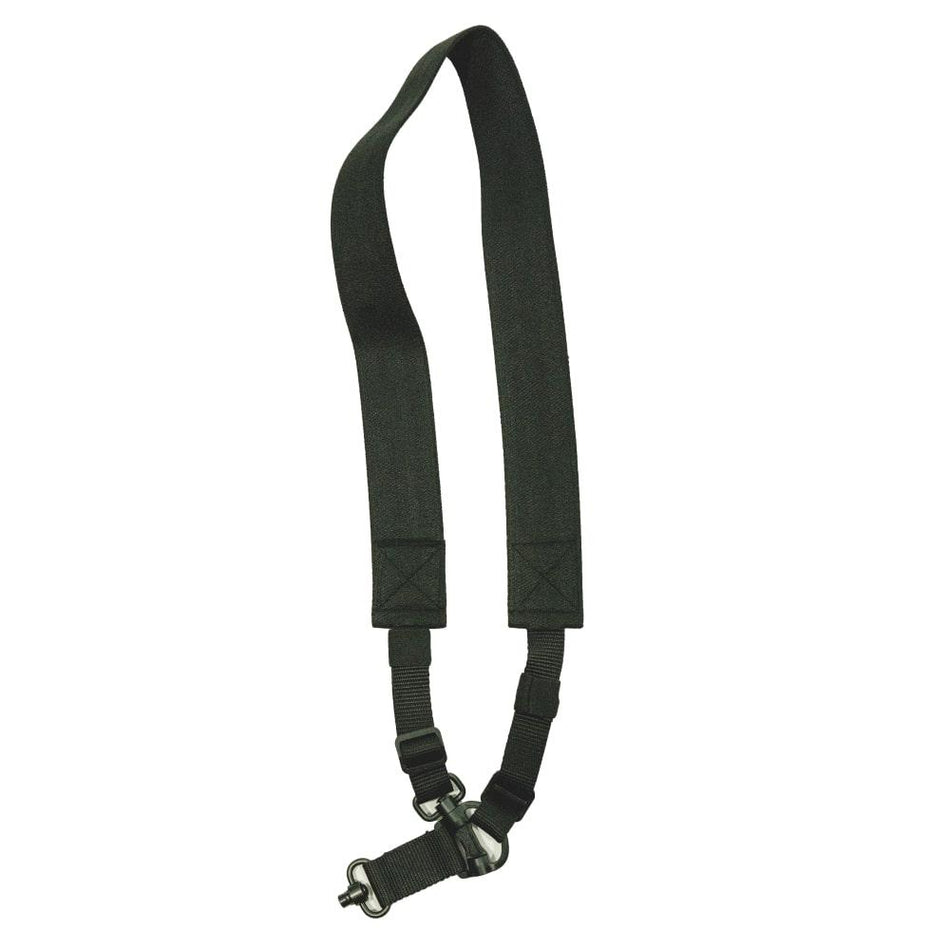 Outdoor Connection A-Tac 1-2 Point Sling with Shock Absorbing Elastic Web - Black