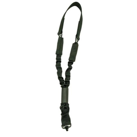 Max Ops Black Single Point Bungee Sling with QD Push Button Connector