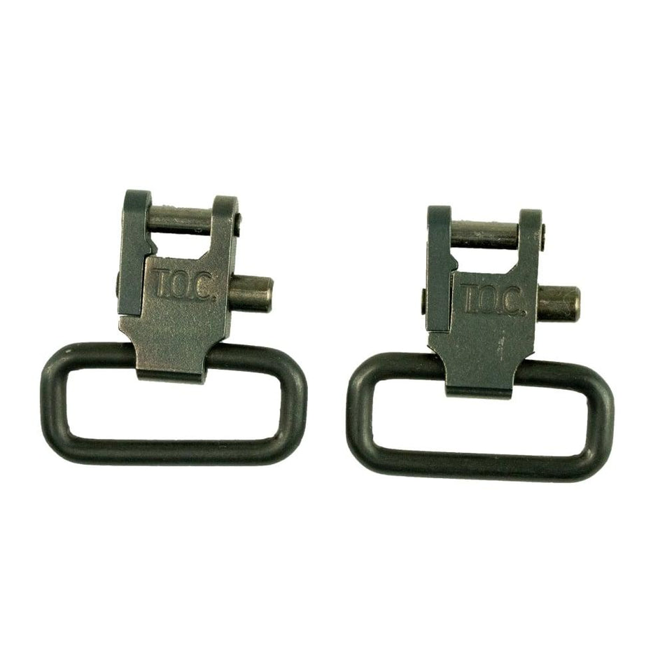 Outdoor Connection Raptor 1" All-Metal Sling Swivels Black Oxide Finish