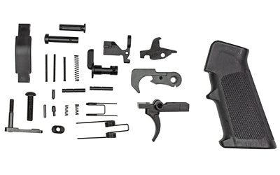 Odin Works AR-15 31-Piece Enhanced Lower Parts Kit, Nitride Coated, Black
