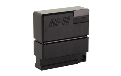 ODIN Works AR10 Lower Receiver Vise Block, Black, Works with Gen 2 Combo Vise Block