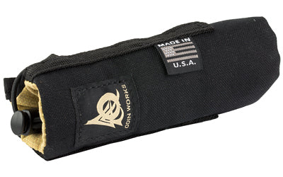 Odin Works Black Suppressor Mirage Cover 5.5 Inch, Dual-Fastening, Cordura 1000/Nomex Construction