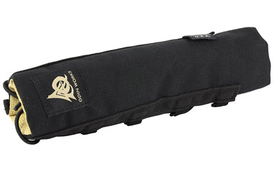 Odin Works Black Suppressor Mirage Cover 9 Inch, Dual-Fastening, Cordura 1000/Nomex Construction