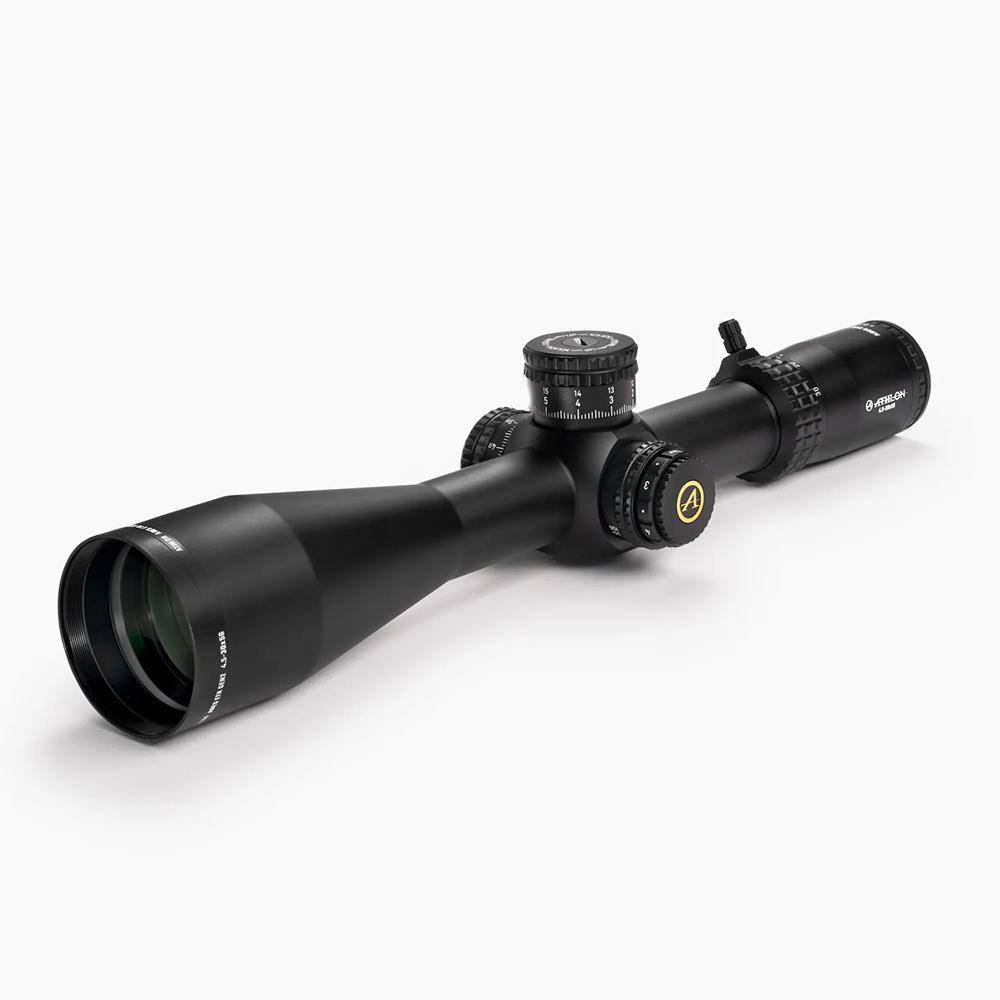 Athlon Ares ETR Gen 2 UHD 34mm FFP APRS12 MIL Illuminated Rifle Scope 4.5-30x56 Black