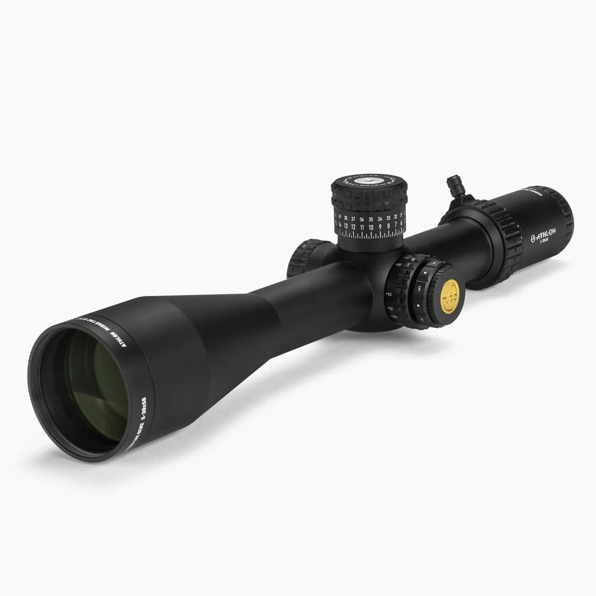Athlon Midas TAC Gen 2 UHD Rifle Scope 5-30x56mm 34mm FFP MOA APLR16 Black