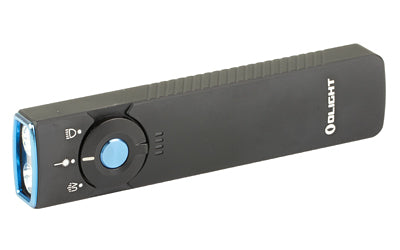 Olight Arkfeld Pro 1300-Lumen Rechargeable EDC Flashlight, UV Light and Green Laser, Black Finish