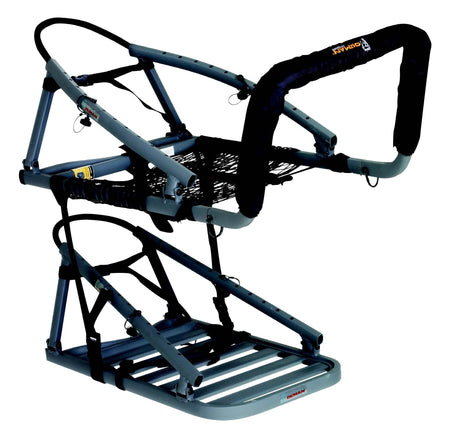 Ol'Man AlumaLite CTS Climbing Stand with Oval Tubing and Net Seat