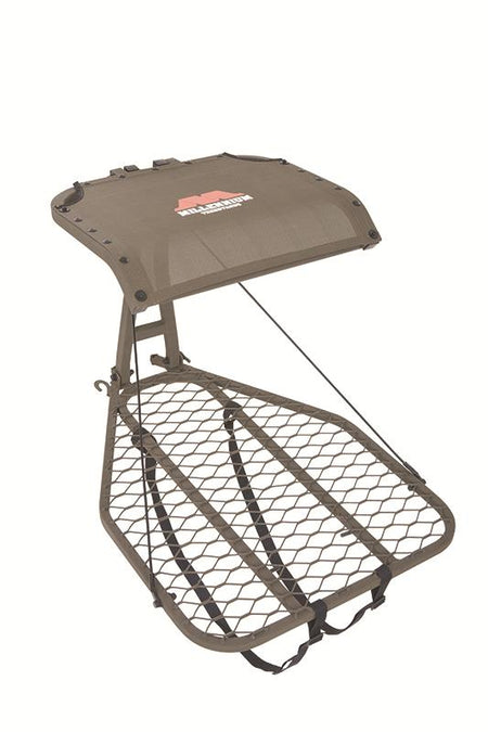 Millennium M50 Steel Hang-On Hunting Treestand with Footrest and 35' SafeLink