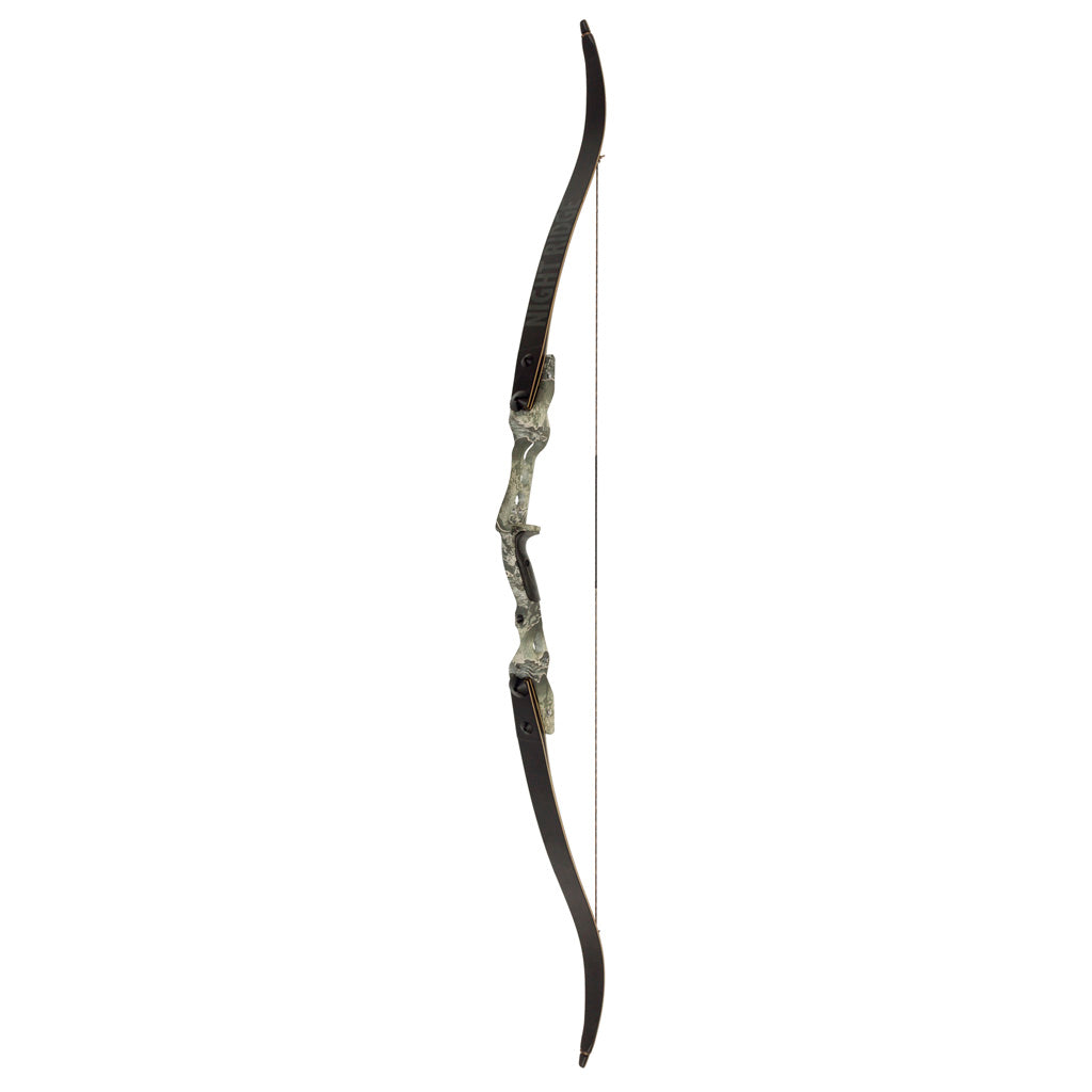 October Mountain Night Ridge ILF Recurve 60 in. 50 lbs. Realtree Excape Right Hand