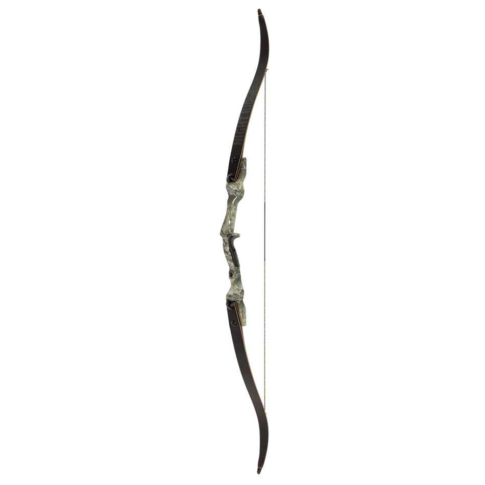 October Mountain Night Ridge ILF Recurve 60 in. 50 lbs. Realtree Excape Right Hand