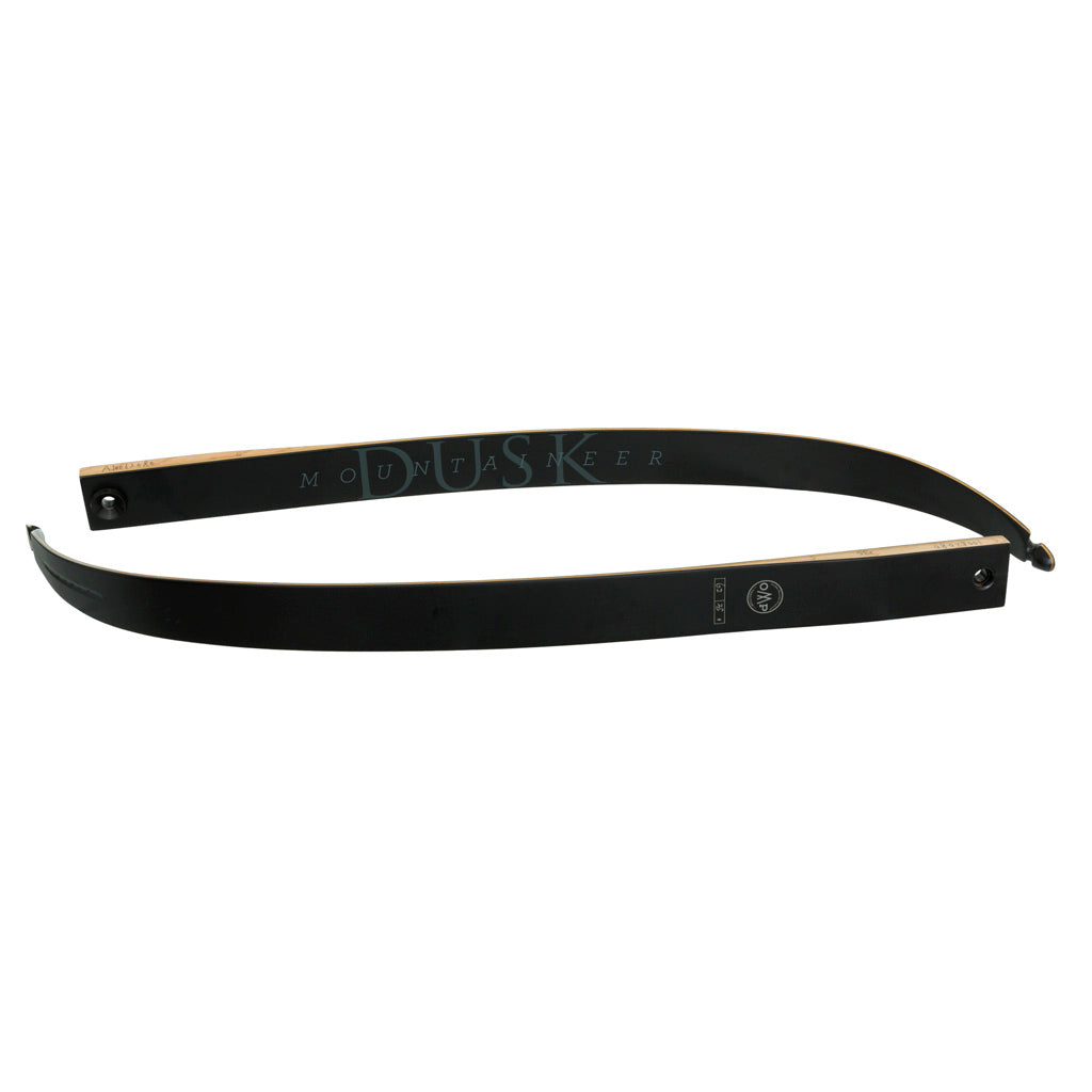 October Mountain Mountaineer Dusk 55 lb. 62 in. Recurve Limbs