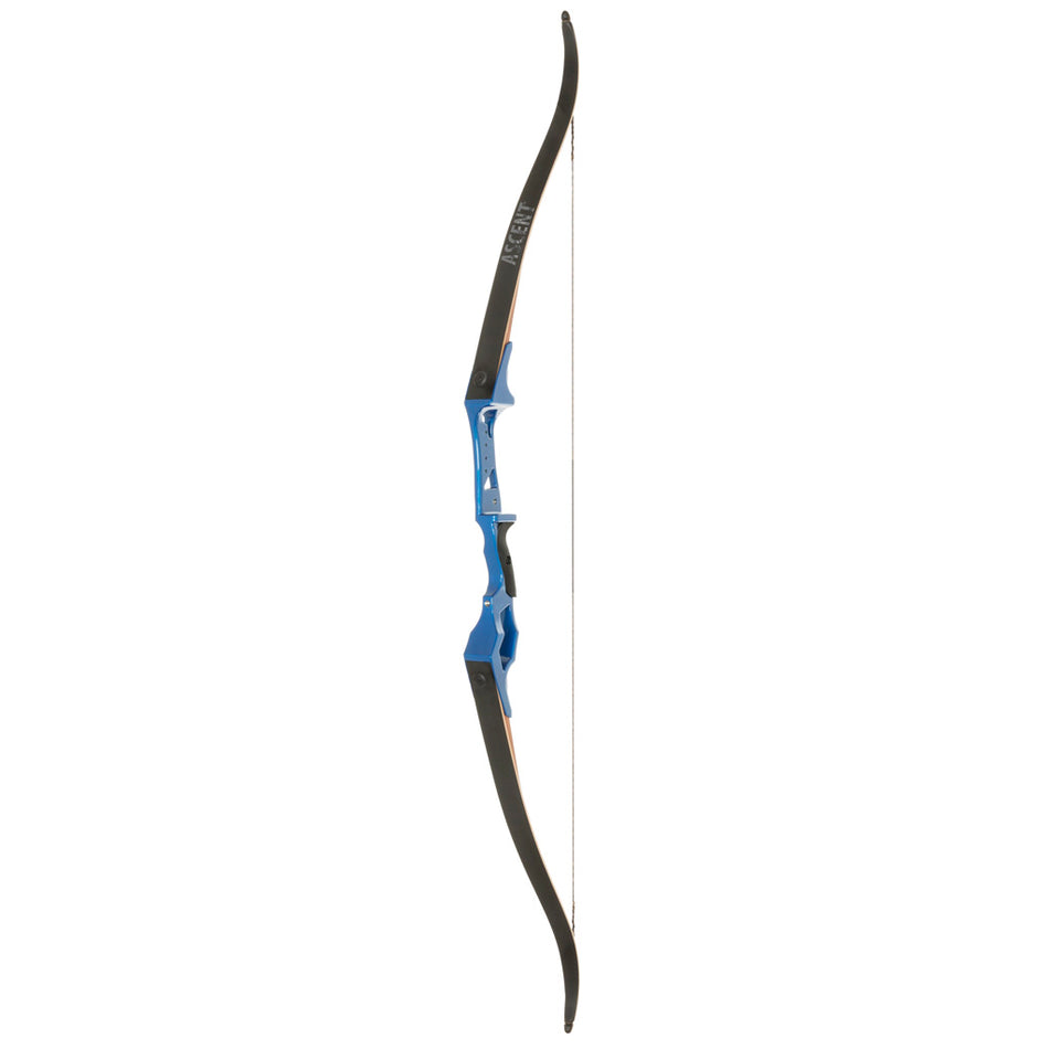 October Mountain Ascent Recurve Blue 58-inch 45 lb. Right-Hand Bow