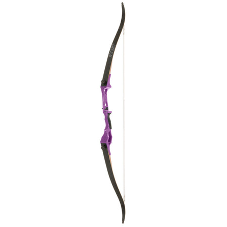 October Mountain Ascent Recurve Purple 58-inch 45 lb. Right-Hand Bow