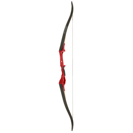October Mountain 58 in. 20 lbs. RH Ascent Red Recurve Bow