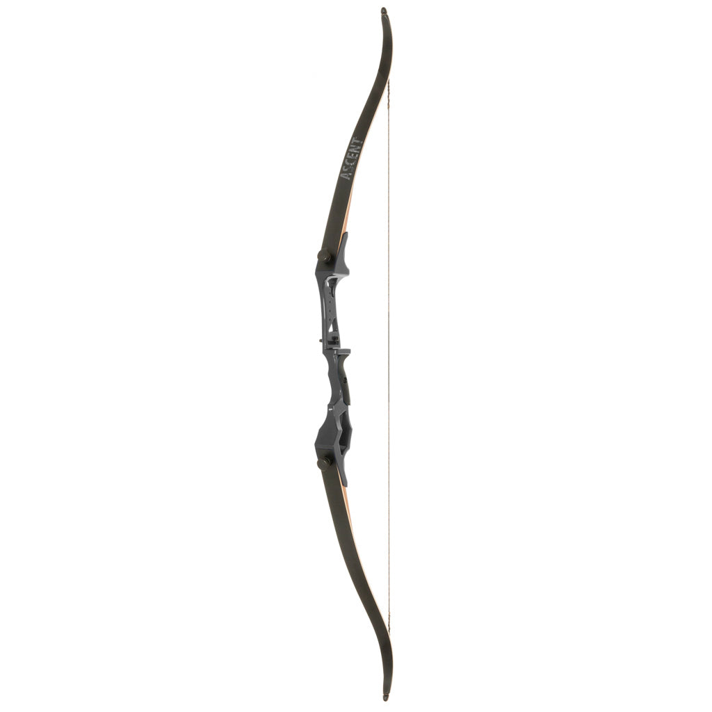 October Mountain Ascent 58 in. 20 lb Right Hand Black Take-Down Recurve