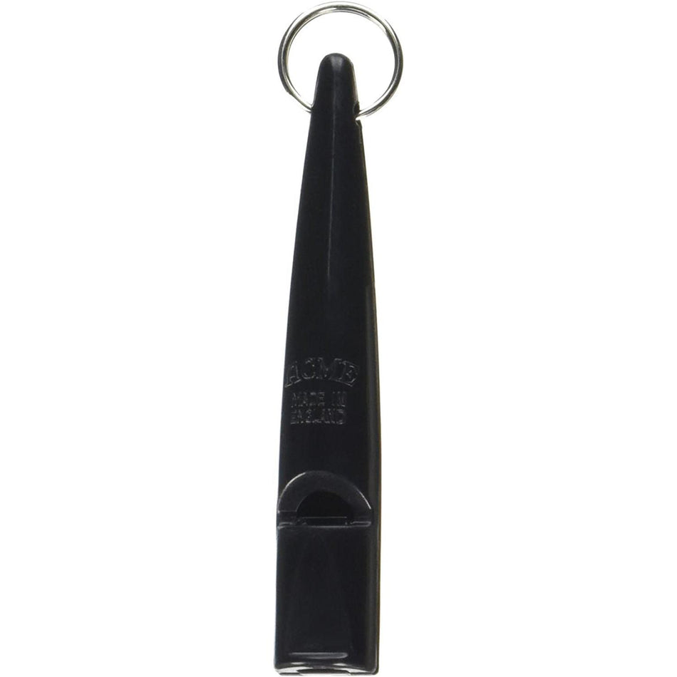 Acme Omnipet Dog Training Whistle Black Plastic Single Note