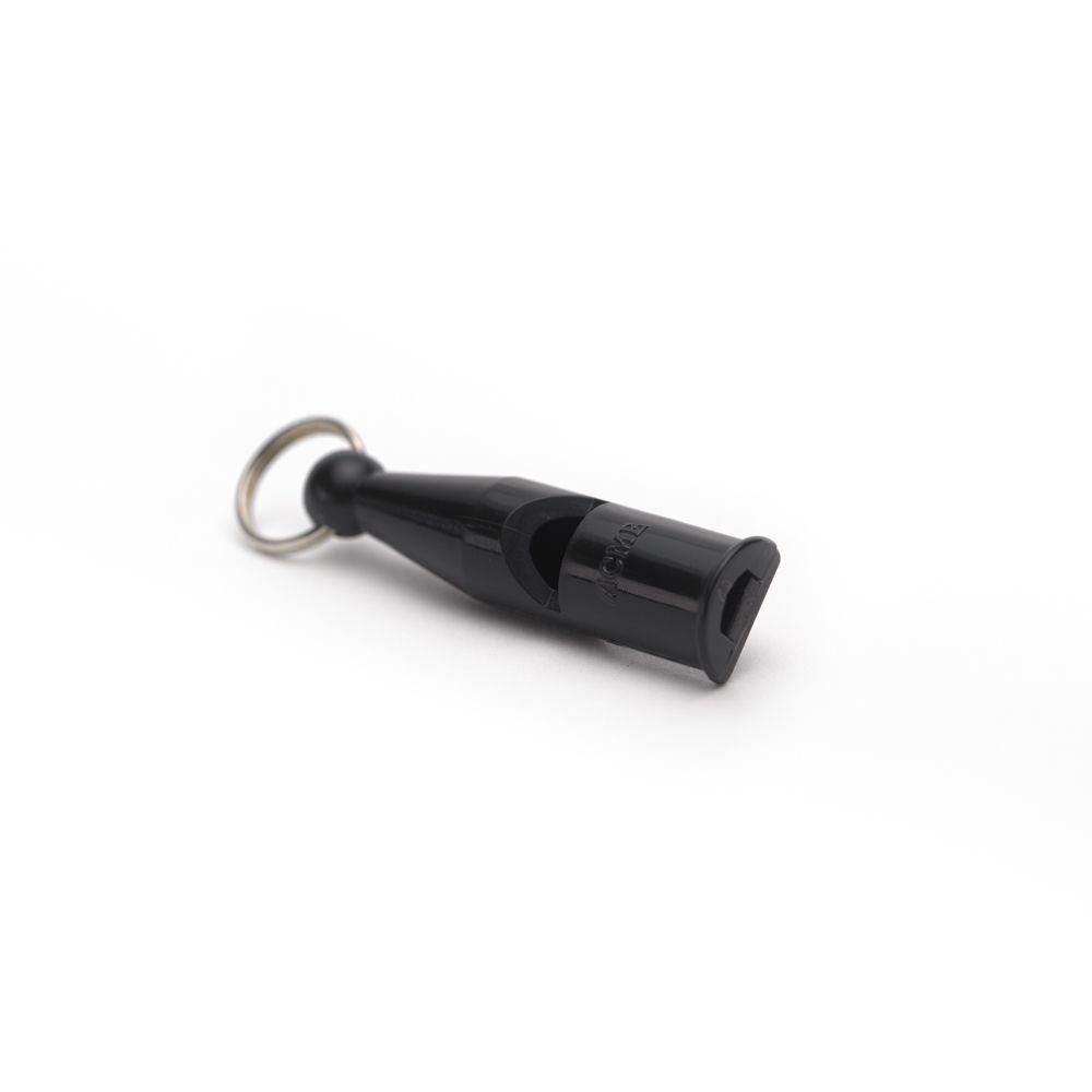 Acme Pro Trialler Medium Pitch Dog Training Whistle by Omnipet Black