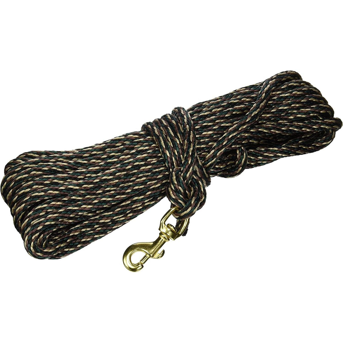 Omnipet Dog Training Check Cord Camo 40 ft Solid Core Rope