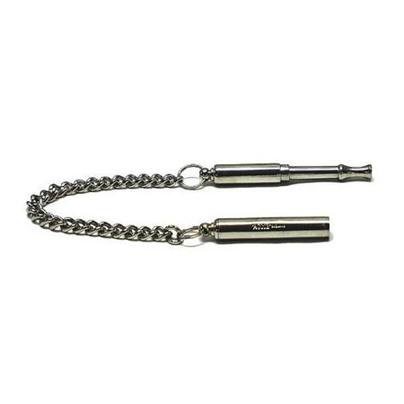 Omnipet Acme Silent Adjustable Dog Whistle Stainless Steel with Cap and Chain