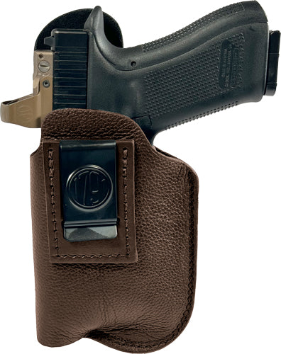 1791 Deer Hide Inside Waistband Holster Glock 21/29 Brown Left Hand
