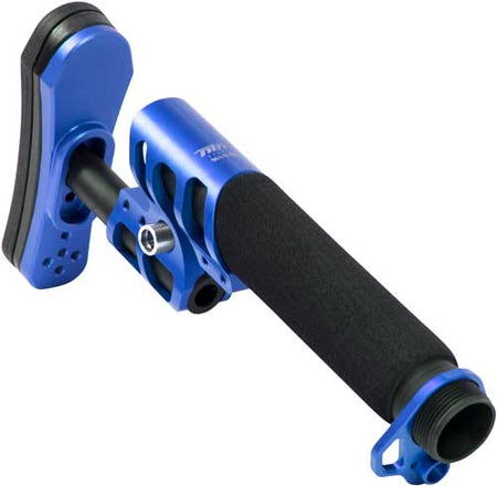 ODIN Zulu 2.0 Blue AR-15 Adjustable Stock Padded Buffer Tube Kit