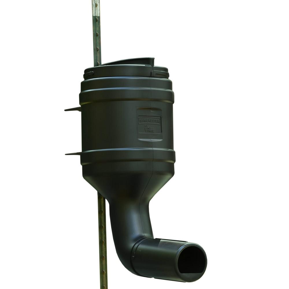 On Time Wildlife Mossy Oak Gamekeeper Gravity Feeder 80 lb T-Post Mount
