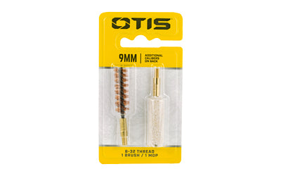 Otis Technology 9mm/.38 Special Bore Brush and Cotton Bore Mop Combo