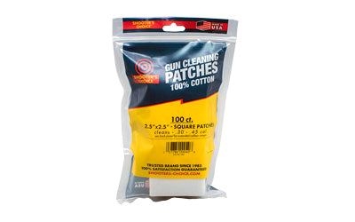 Otis Technology 2.5-Inch Square Bore Cleaning Patches, 100 Pack