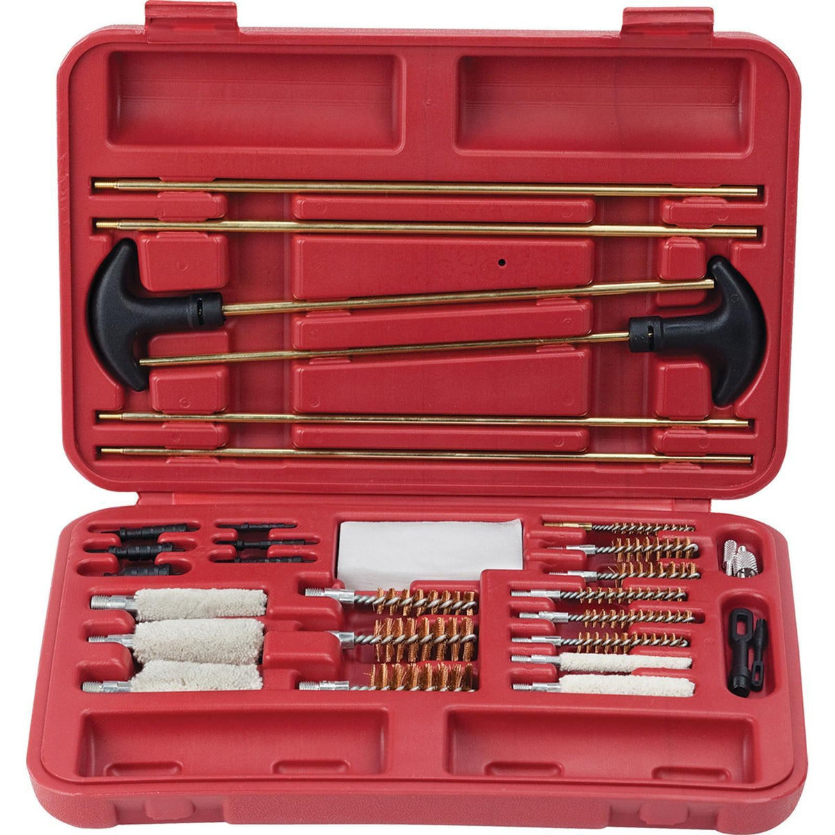 Outers 32 Piece Universal Firearm Cleaning Kit with Hard Plastic Case