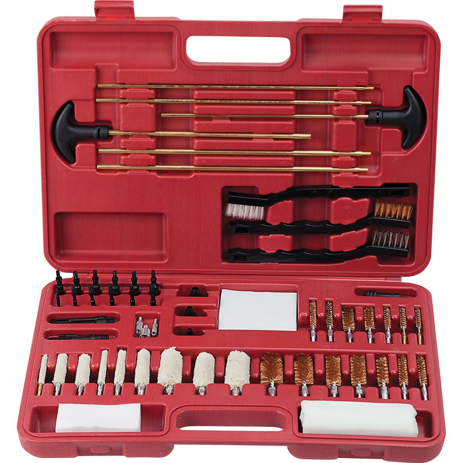 Outers Blow Molded 62-Piece Universal Gun Cleaning and Maintenance Kit