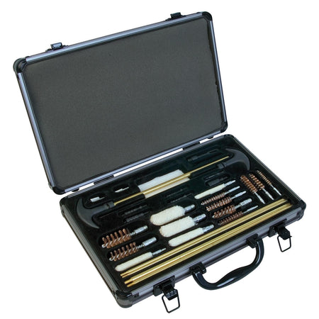 Outers 70091 Universal Cleaning Kit 32 Pieces Aluminum Storage Case